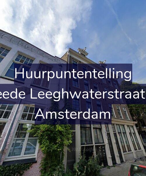 Foto gevel Huurpuntentelling voor Tweede Leeghwaterstraat 4-1, Amsterdam