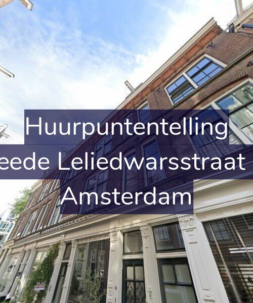 Foto gevel Huurpuntentelling voor Tweede Leliedwarsstraat 7-2, Amsterdam