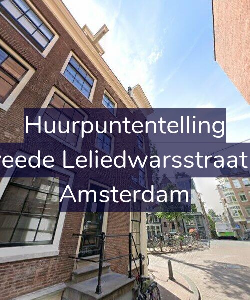 Foto gevel Huurpuntentelling voor Tweede Leliedwarsstraat 31, Amsterdam