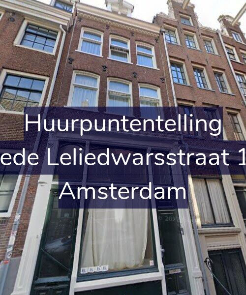 Foto gevel Huurpuntentelling voor Tweede Leliedwarsstraat 17-H, Amsterdam