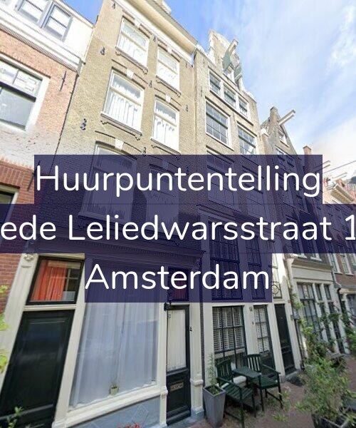 Foto gevel Huurpuntentelling voor Tweede Leliedwarsstraat 14-H, Amsterdam