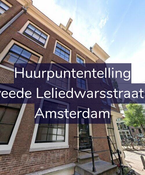 Foto gevel Huurpuntentelling voor Tweede Leliedwarsstraat 29, Amsterdam