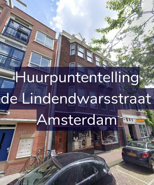 Foto gevel Huurpuntentelling voor Tweede Lindendwarsstraat 11-H, Amsterdam
