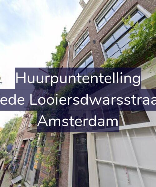 Foto gevel Huurpuntentelling voor Tweede Looiersdwarsstraat 10, Amsterdam