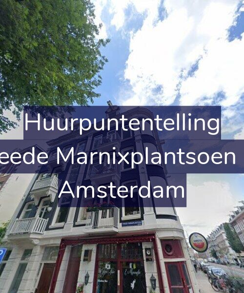 Foto gevel Huurpuntentelling voor Tweede Marnixplantsoen 1-2, Amsterdam