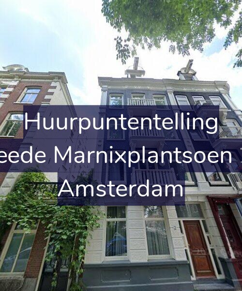 Foto gevel Huurpuntentelling voor Tweede Marnixplantsoen 2-D, Amsterdam