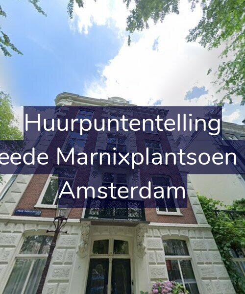 Foto gevel Huurpuntentelling voor Tweede Marnixplantsoen 3-2, Amsterdam