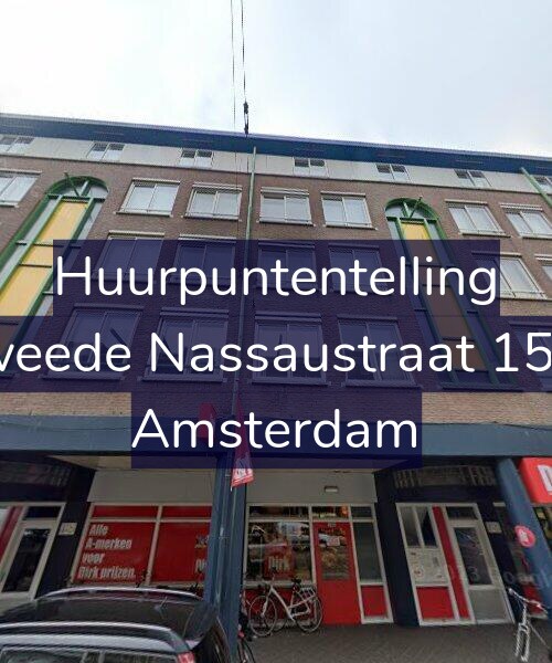 Foto gevel Huurpuntentelling voor Tweede Nassaustraat 15-C, Amsterdam