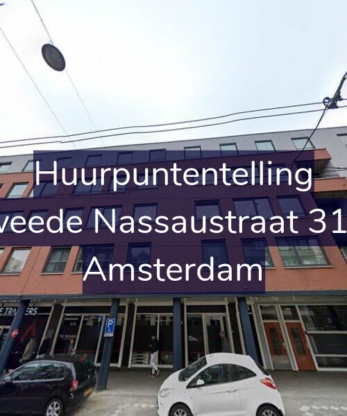 Foto gevel Huurpuntentelling voor Tweede Nassaustraat 31-B, Amsterdam