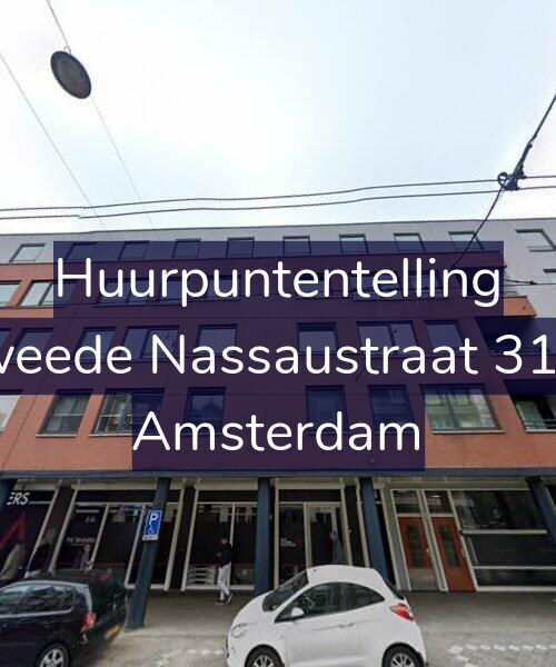 Foto gevel Huurpuntentelling voor Tweede Nassaustraat 31-C, Amsterdam