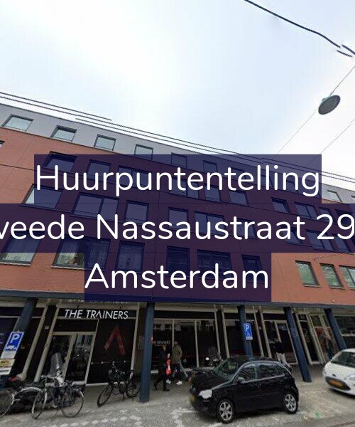 Foto gevel Huurpuntentelling voor Tweede Nassaustraat 29-C, Amsterdam