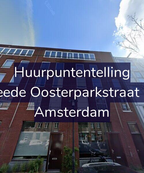 Foto gevel Huurpuntentelling voor Tweede Oosterparkstraat 136, Amsterdam