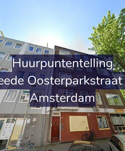 Foto gevel Huurpuntentelling voor Tweede Oosterparkstraat 4-4, Amsterdam