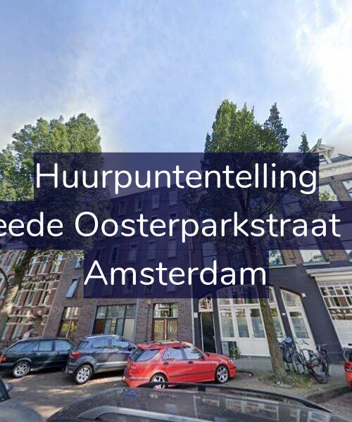 Foto gevel Huurpuntentelling voor Tweede Oosterparkstraat 304, Amsterdam