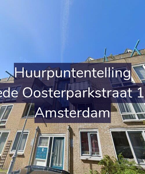 Foto gevel Huurpuntentelling voor Tweede Oosterparkstraat 125-A, Amsterdam