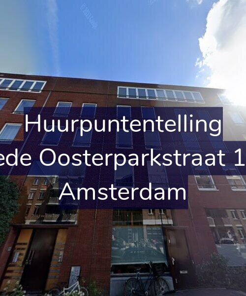 Foto gevel Huurpuntentelling voor Tweede Oosterparkstraat 154-S, Amsterdam