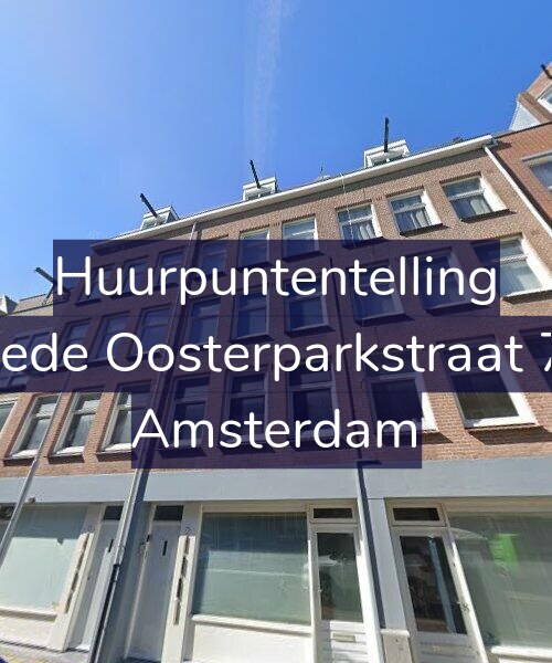 Foto gevel Huurpuntentelling voor Tweede Oosterparkstraat 75-3, Amsterdam