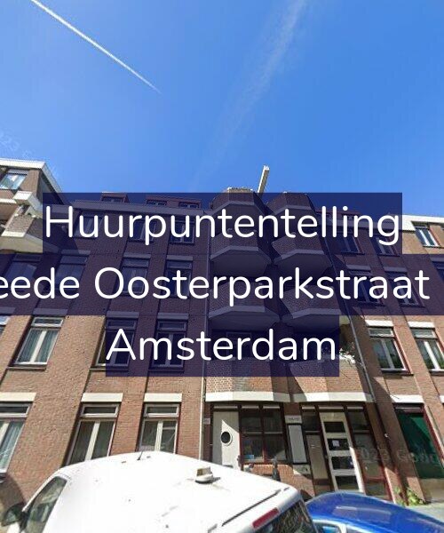Foto gevel Huurpuntentelling voor Tweede Oosterparkstraat 153, Amsterdam