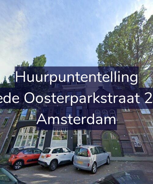Foto gevel Huurpuntentelling voor Tweede Oosterparkstraat 286-C, Amsterdam