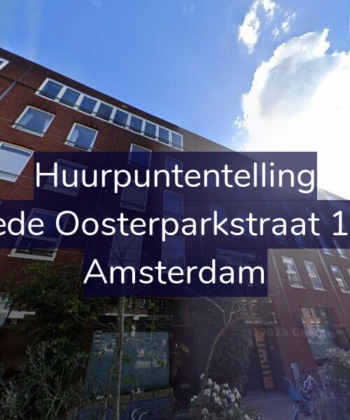Foto gevel Huurpuntentelling voor Tweede Oosterparkstraat 156-C, Amsterdam