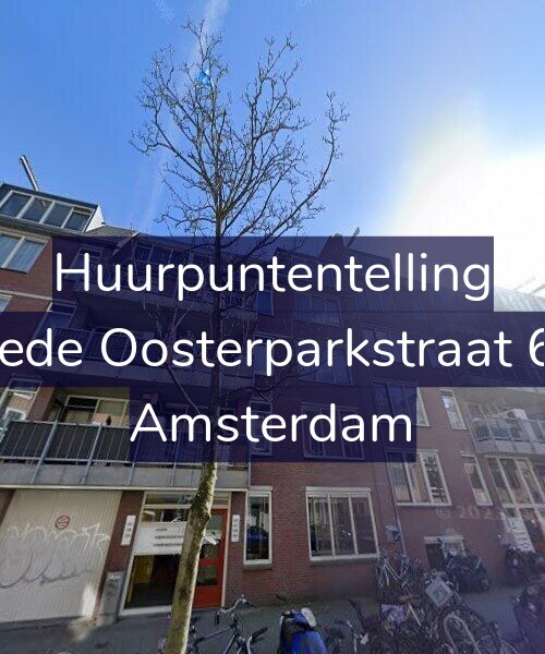 Foto gevel Huurpuntentelling voor Tweede Oosterparkstraat 68-D, Amsterdam