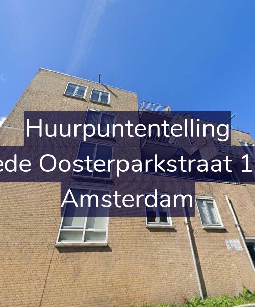 Foto gevel Huurpuntentelling voor Tweede Oosterparkstraat 113-D, Amsterdam