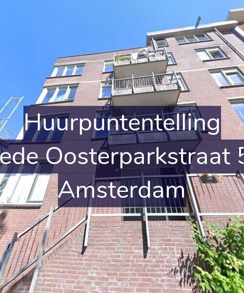 Foto gevel Huurpuntentelling voor Tweede Oosterparkstraat 58-C, Amsterdam