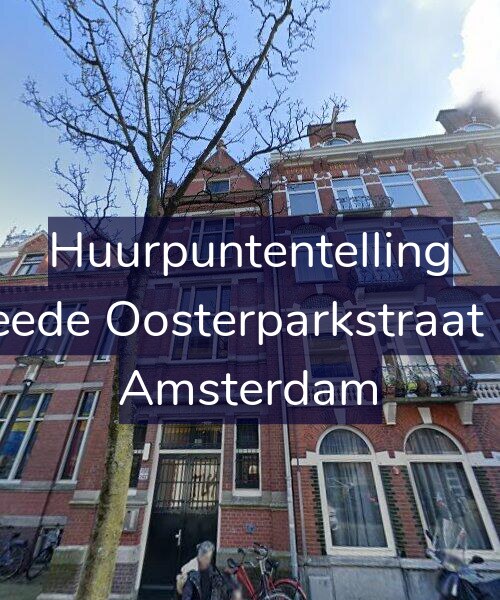 Foto gevel Huurpuntentelling voor Tweede Oosterparkstraat 232, Amsterdam
