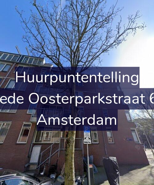 Foto gevel Huurpuntentelling voor Tweede Oosterparkstraat 60-A, Amsterdam
