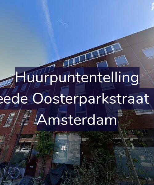 Foto gevel Huurpuntentelling voor Tweede Oosterparkstraat 160, Amsterdam