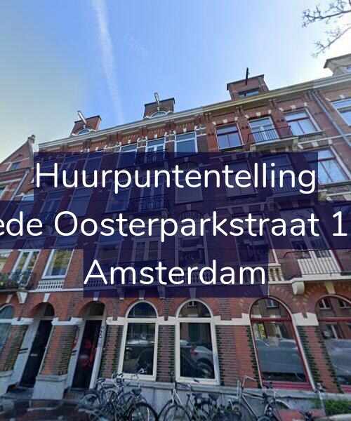 Foto gevel Huurpuntentelling voor Tweede Oosterparkstraat 188-H, Amsterdam