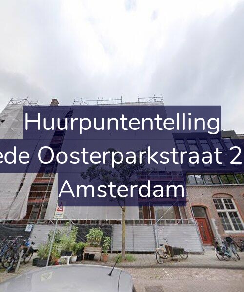 Foto gevel Huurpuntentelling voor Tweede Oosterparkstraat 209-D, Amsterdam