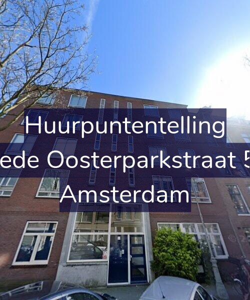 Foto gevel Huurpuntentelling voor Tweede Oosterparkstraat 50-B, Amsterdam