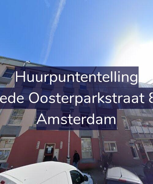 Foto gevel Huurpuntentelling voor Tweede Oosterparkstraat 80-C, Amsterdam
