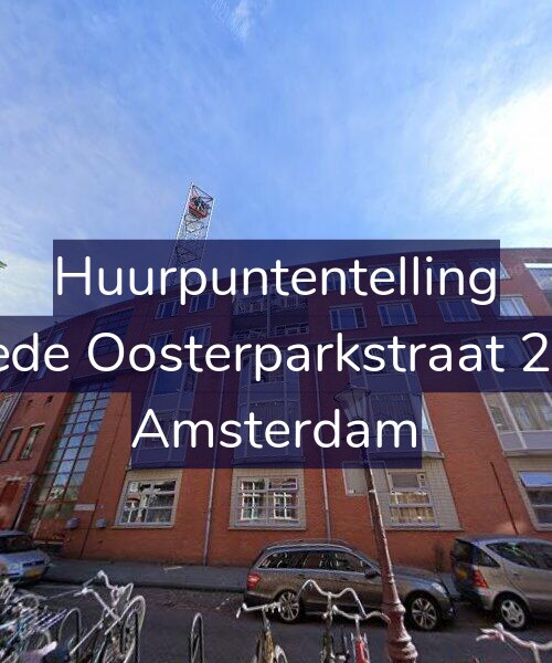 Foto gevel Huurpuntentelling voor Tweede Oosterparkstraat 254-C, Amsterdam