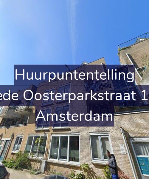 Foto gevel Huurpuntentelling voor Tweede Oosterparkstraat 127-A, Amsterdam