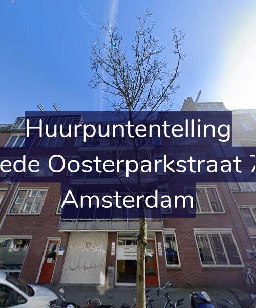 Foto gevel Huurpuntentelling voor Tweede Oosterparkstraat 70-B, Amsterdam