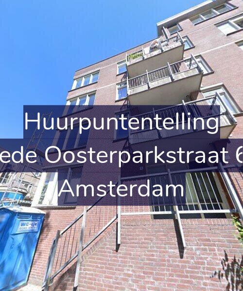Foto gevel Huurpuntentelling voor Tweede Oosterparkstraat 60-D, Amsterdam