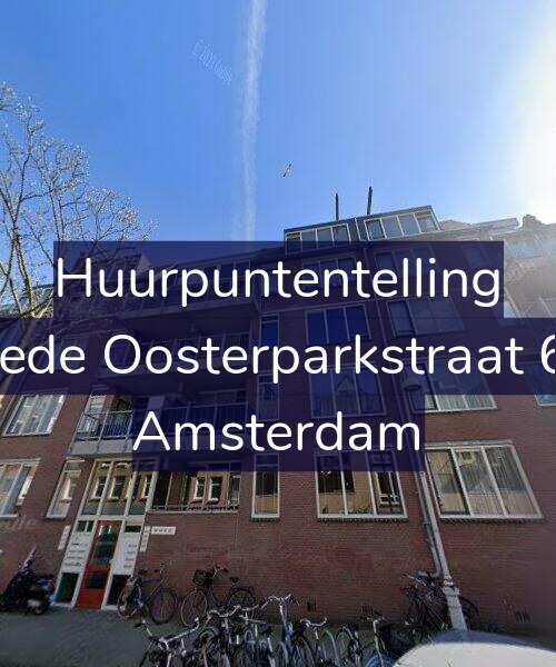 Foto gevel Huurpuntentelling voor Tweede Oosterparkstraat 66-A, Amsterdam