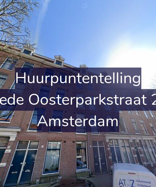 Foto gevel Huurpuntentelling voor Tweede Oosterparkstraat 20-H, Amsterdam