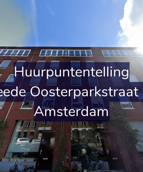 Foto gevel Huurpuntentelling voor Tweede Oosterparkstraat 162, Amsterdam
