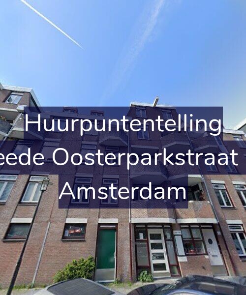 Foto gevel Huurpuntentelling voor Tweede Oosterparkstraat 191, Amsterdam