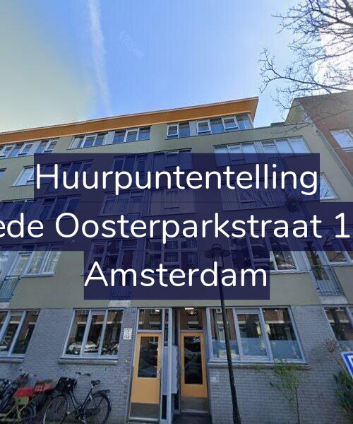 Foto gevel Huurpuntentelling voor Tweede Oosterparkstraat 174-A, Amsterdam