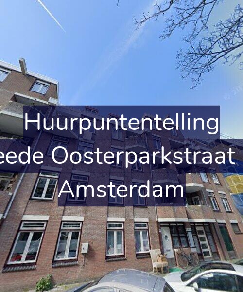 Foto gevel Huurpuntentelling voor Tweede Oosterparkstraat 193, Amsterdam