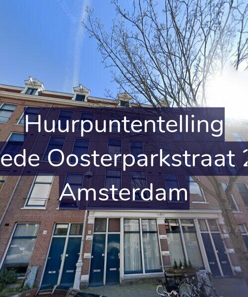 Foto gevel Huurpuntentelling voor Tweede Oosterparkstraat 26-2, Amsterdam