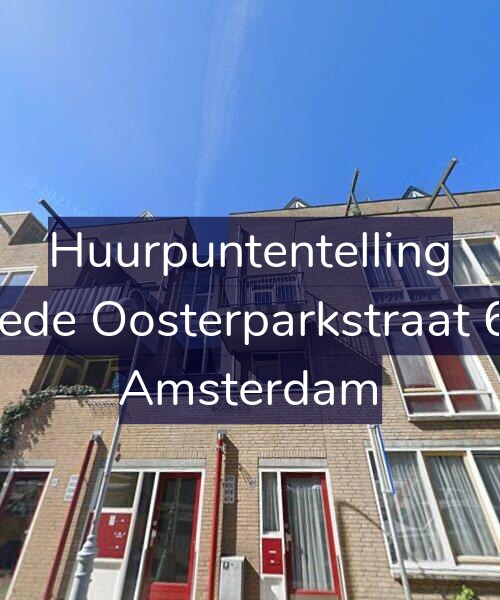 Foto gevel Huurpuntentelling voor Tweede Oosterparkstraat 67-D, Amsterdam