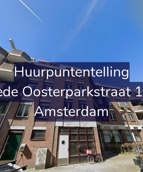 Foto gevel Huurpuntentelling voor Tweede Oosterparkstraat 159-B, Amsterdam