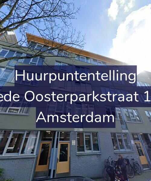 Foto gevel Huurpuntentelling voor Tweede Oosterparkstraat 176-E, Amsterdam