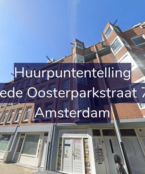 Foto gevel Huurpuntentelling voor Tweede Oosterparkstraat 79-C, Amsterdam
