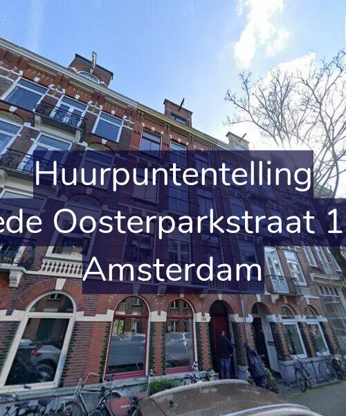 Foto gevel Huurpuntentelling voor Tweede Oosterparkstraat 186-H, Amsterdam